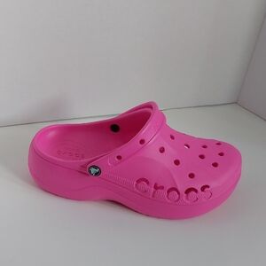 Crocs Baya Platform Clog Womens Pink‎ Size 11